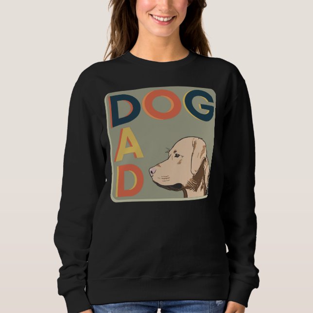 Labrador Retriever Pappa T Shirt (Framsida)