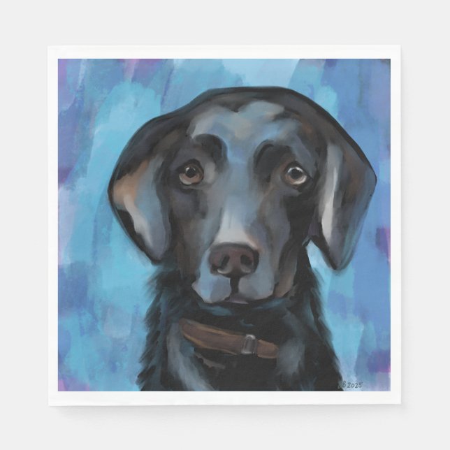 Labrador Retriever  Pappersservett (Framsidan)