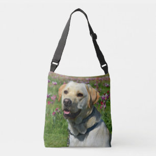 Labrador Retriever Personalize Hund Namn Foton Axelväska