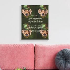 Labrador Retriever-poesi  Canvastryck