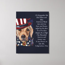 LABRADOR RETRIEVER POESI CANVASTRYCK