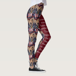 LABRADOR RETRIEVER POETRY LEGGINGS