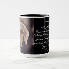 Labrador Retriever Poetry Mugg