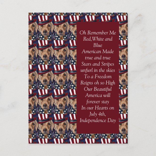 LABRADOR RETRIEVER POETRY VYKORT (Framsida)