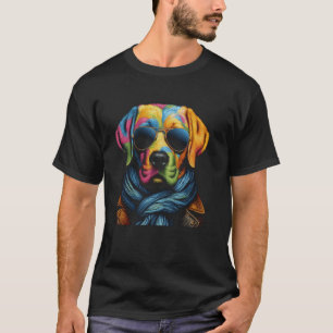 Labrador Retriever-porträtt för Labrador hund djur T Shirt