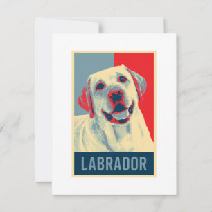 Labrador Retriever Porträtt Pop Art