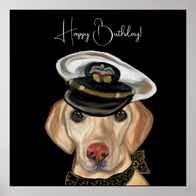 Labrador Retriever Poster (Framsidan)