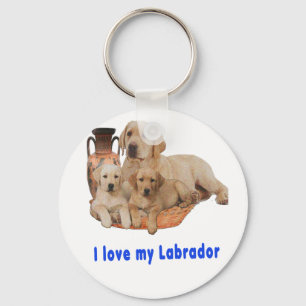 Labrador Retriever puppy Nyckelring