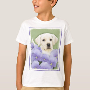 Labrador Retriever Puppy Painting Original Hund Ar T Shirt