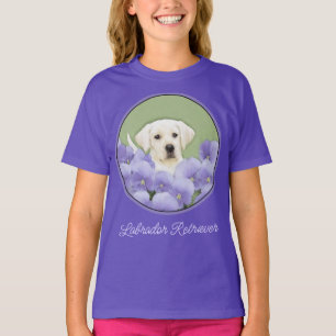 Labrador Retriever Puppy Painting Original Hund Ar T Shirt