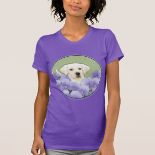 Labrador Retriever Puppy Painting Original Hund Ar T Shirt