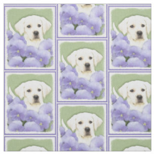 Labrador Retriever Puppy Painting Original Hund Ar Tyg