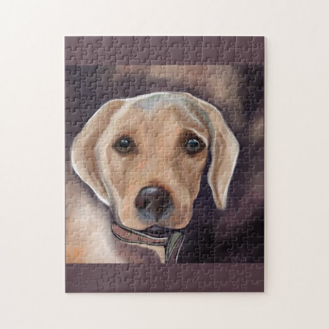 Labrador Retriever Pussel (Vertikal)