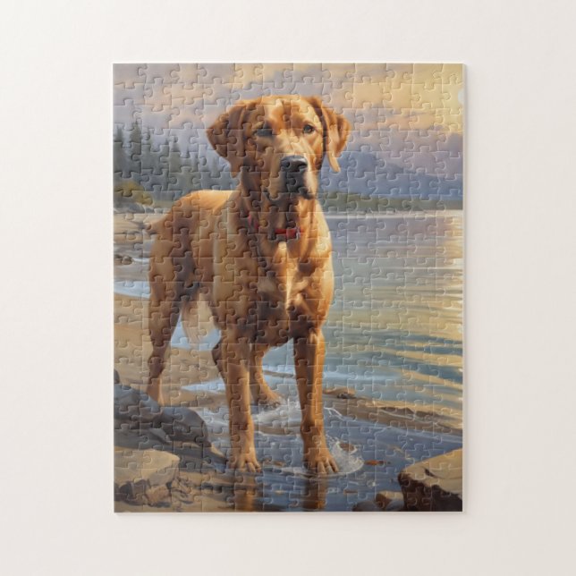 Labrador Retriever Pussel (Vertikal)
