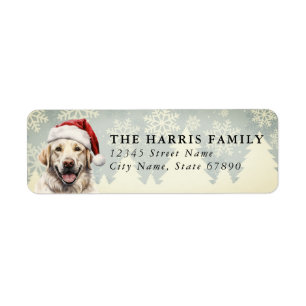 Labrador Retriever Returadressetiketter Returadress Etikett