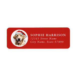 Labrador Retriever-Returetiketter Returadress Etikett
