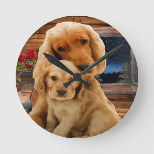 Labrador Retriever Rund Klocka