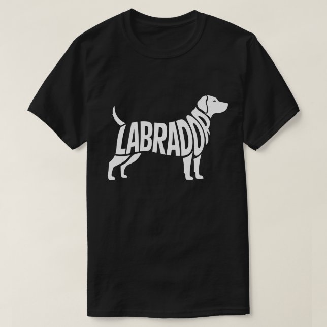 Labrador Retriever Shirt – Loyal Friend & Adventur T Shirt (Design framsida)