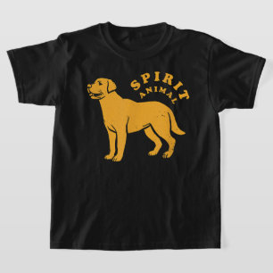 Labrador Retriever Spirit Animal Funny Labrador Pe T Shirt