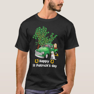 Labrador Retriever St patricks day Lastbil Shamroc T Shirt
