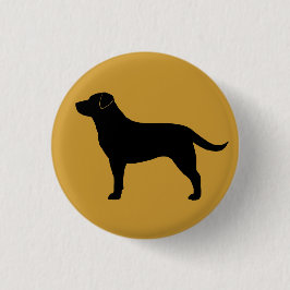 Labrador Retriever (Svart) Knapp