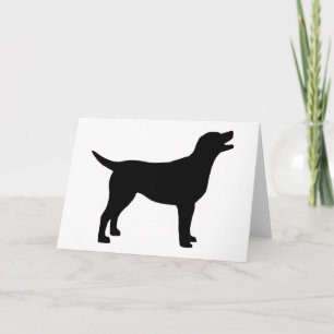 Labrador Retriever (svart) Kort