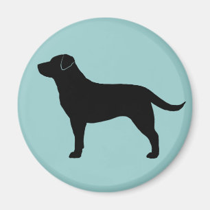 Labrador Retriever (Svart) Magnet