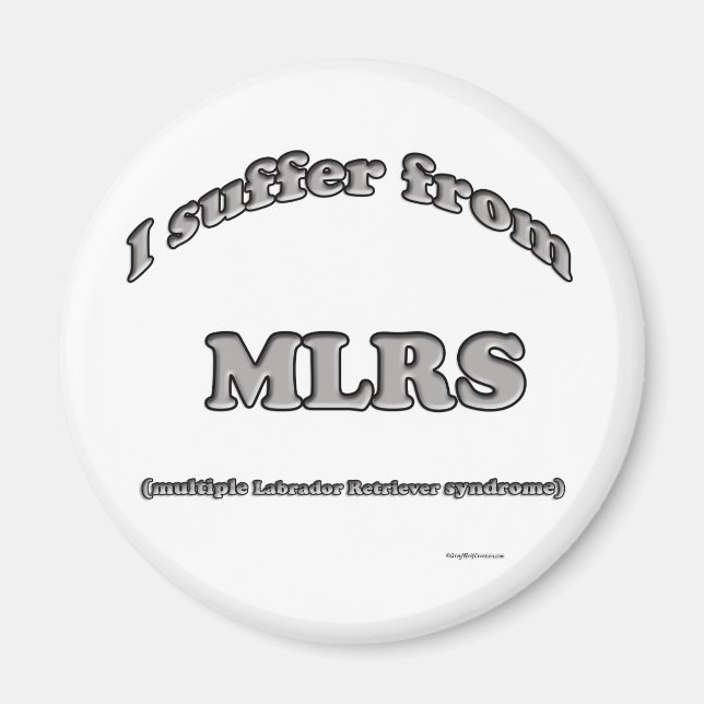 Labrador Retriever Syndrome - Magnet (Framsidan)