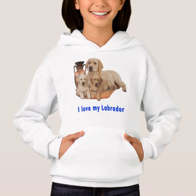 Labrador Retriever T Shirt (Framsida)