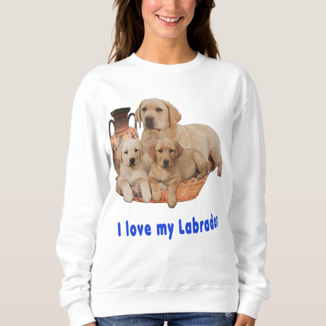 Labrador Retriever T Shirt (Framsida)