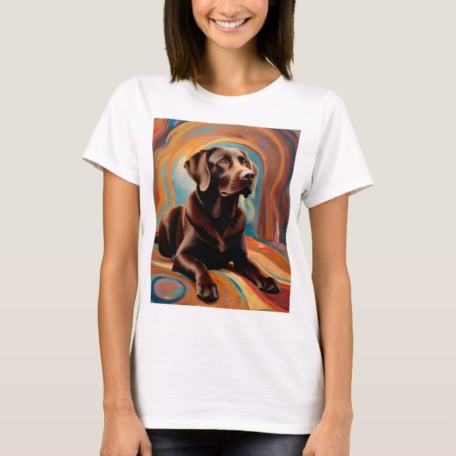 Labrador Retriever T-Shirt (Framsida)