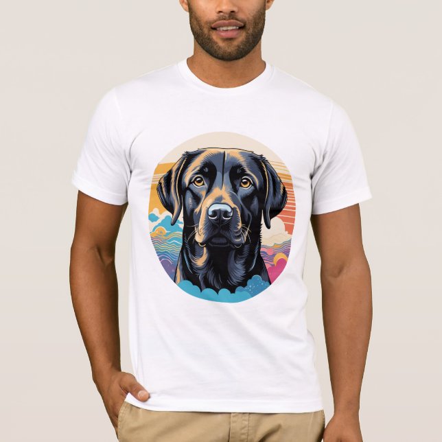 Labrador Retriever T Shirt (Framsida)