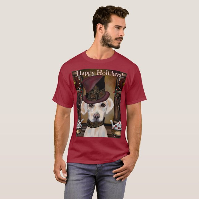 Labrador Retriever T Shirt (Hel framsida)