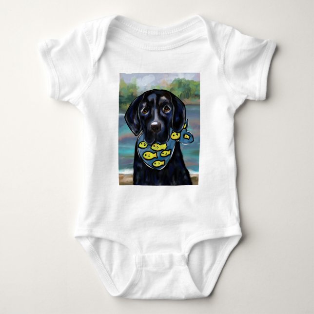 Labrador Retriever T Shirt (Framsida)
