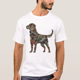 Labrador Retriever T-Shirt med Camo