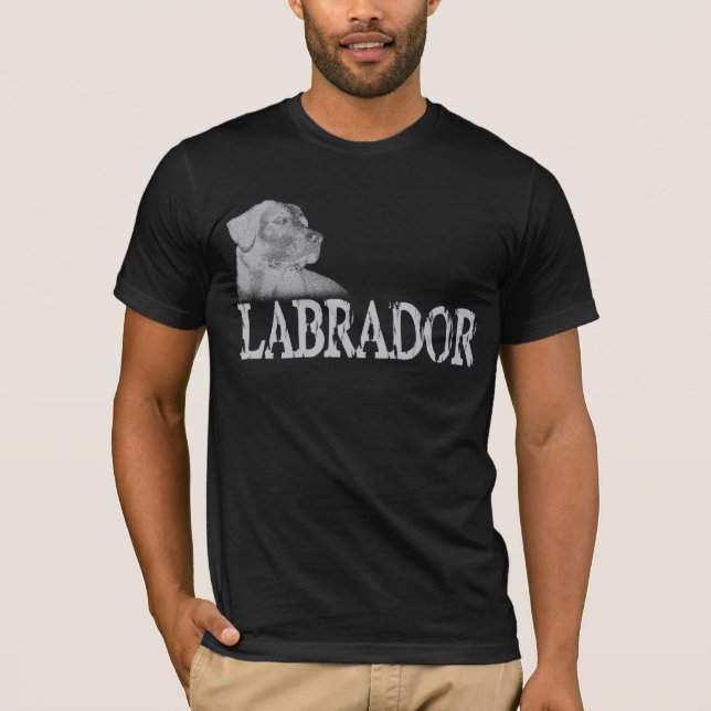 Labrador Retriever Tee Shirt (Framsida)