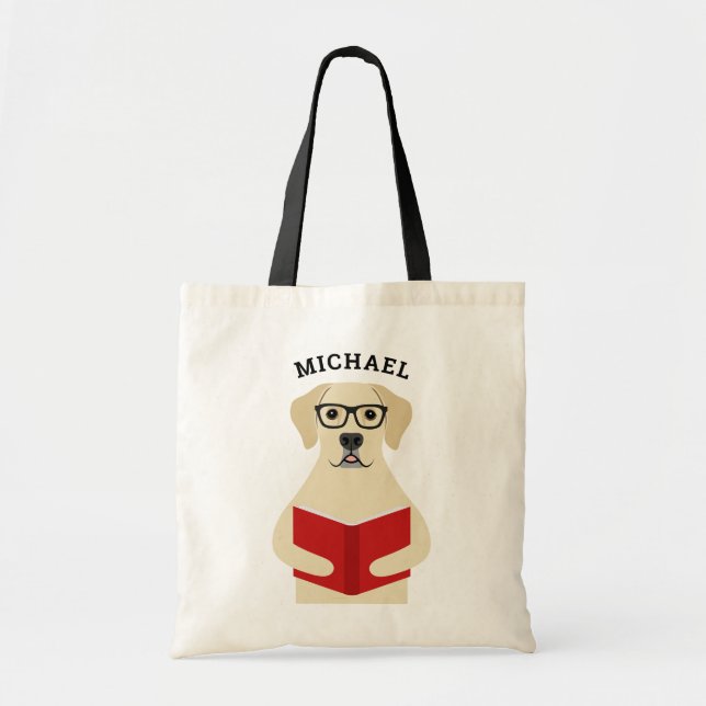 Labrador Retriever Tote bags Tygkasse (Framsidan)