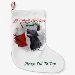 Labrador Retriever Tro jul Liten Julstrumpa