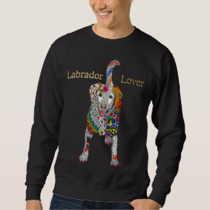 Labrador Retriever-tröja Lång Ärmad Tröja