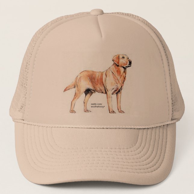 Labrador Retriever Truckerkeps (Framsida)