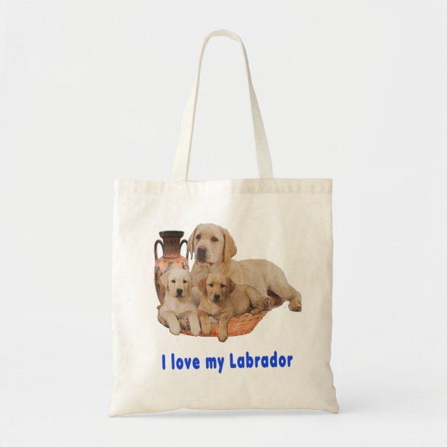 Labrador Retriever Tygkasse (Framsidan)