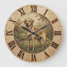 Labrador Retriever - Väggur