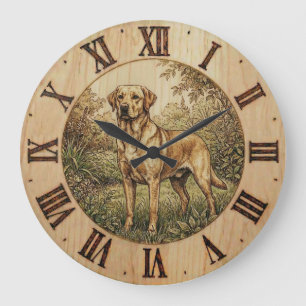 Labrador Retriever - Väggur