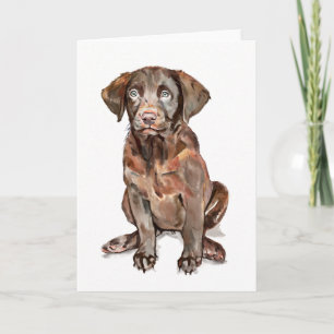 Labrador Retriever Välkomstkort Kort