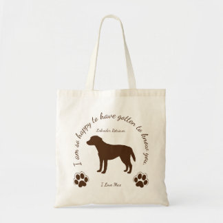 Labrador Retriever väska för dig och din hund トートバ