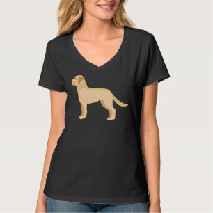 Labrador Retriever Vector aktiv T Shirt