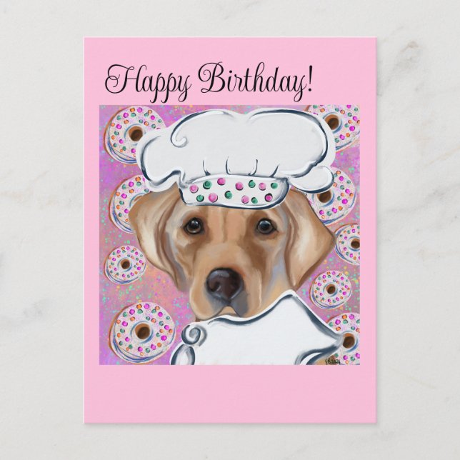 LABRADOR RETRIEVER            VYKORT (Framsida)