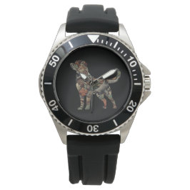 Labrador Retriever Watch, Camo Watch Manar Armbandsur