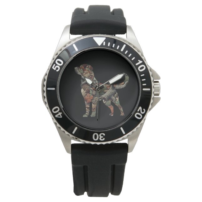 Labrador Retriever Watch, Camo Watch Manar Armbandsur (Framsida)