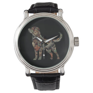 Labrador Retriever Watch, Camo Watch Manar Armbandsur